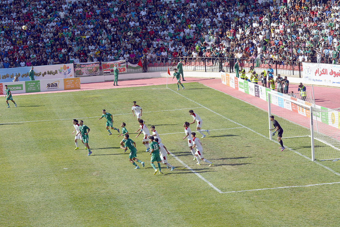 بعد سقوطهم أمام المنتخب المغربي: أواسط الخضر يؤجلون التأهل لنصف النهائي