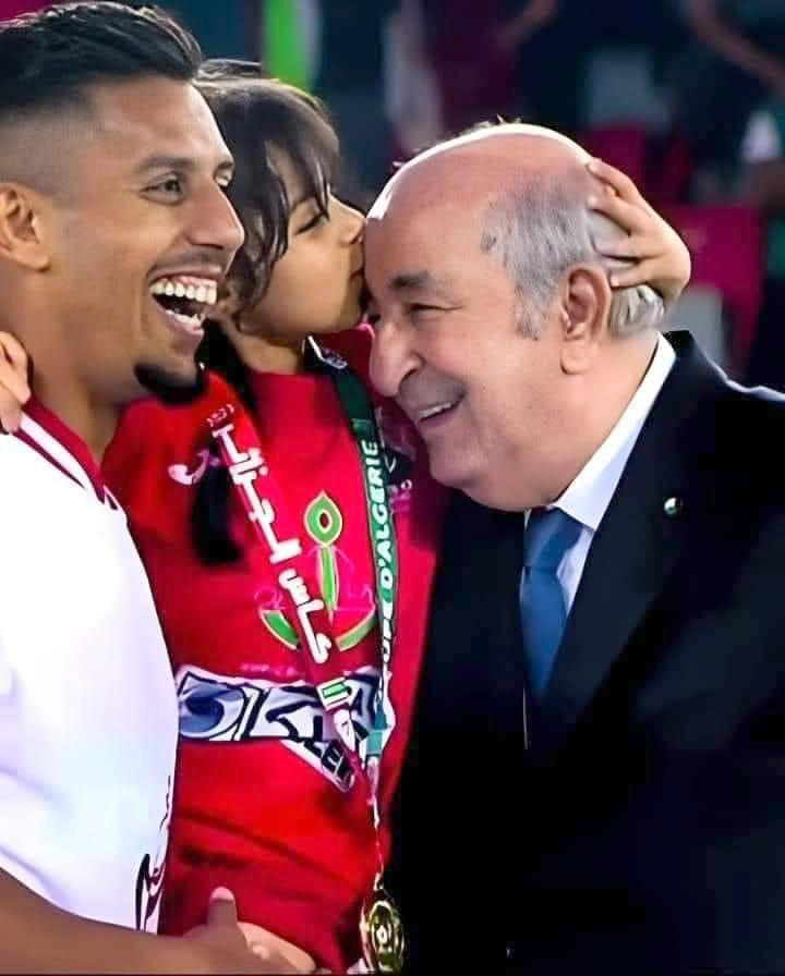 إبنة زنانسي تُقبِّل رأس الرئيس تبون وتصنع الحدث: لـقطــة المــوســم