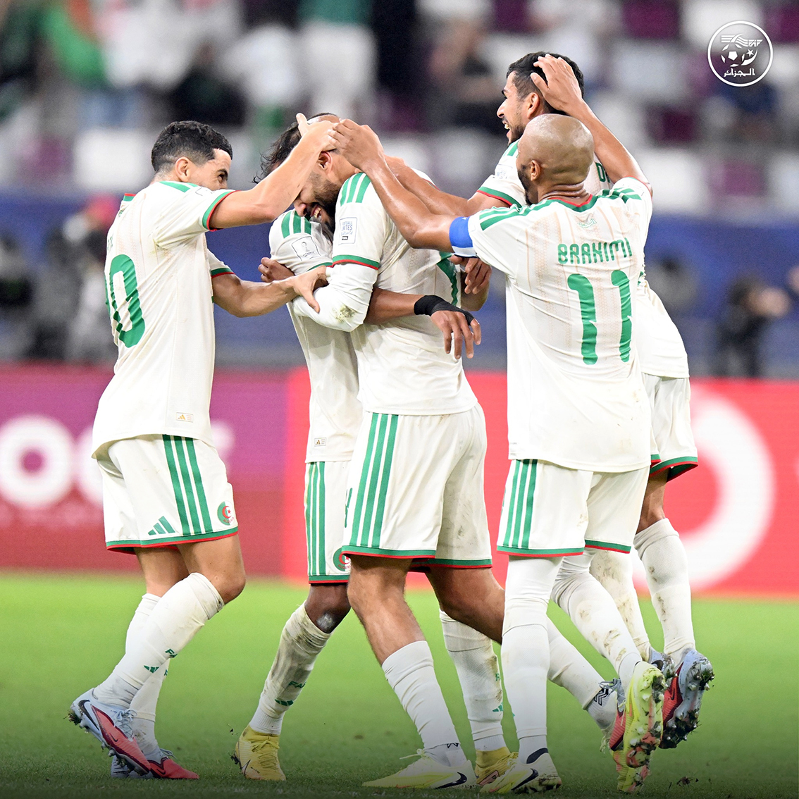 الجولة الثالثة من دور مجموعات كأس العرب، الجزائر 2 العراق 0: كتيبة المحاربين تُروض أسود الرافدَين وتضرب موعد مع الإمارات في ربع النهائي